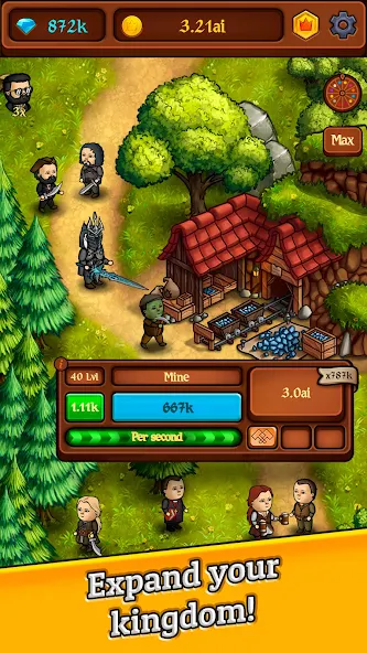 Kingdom: Idle Gold Tycoon - screenshot 1