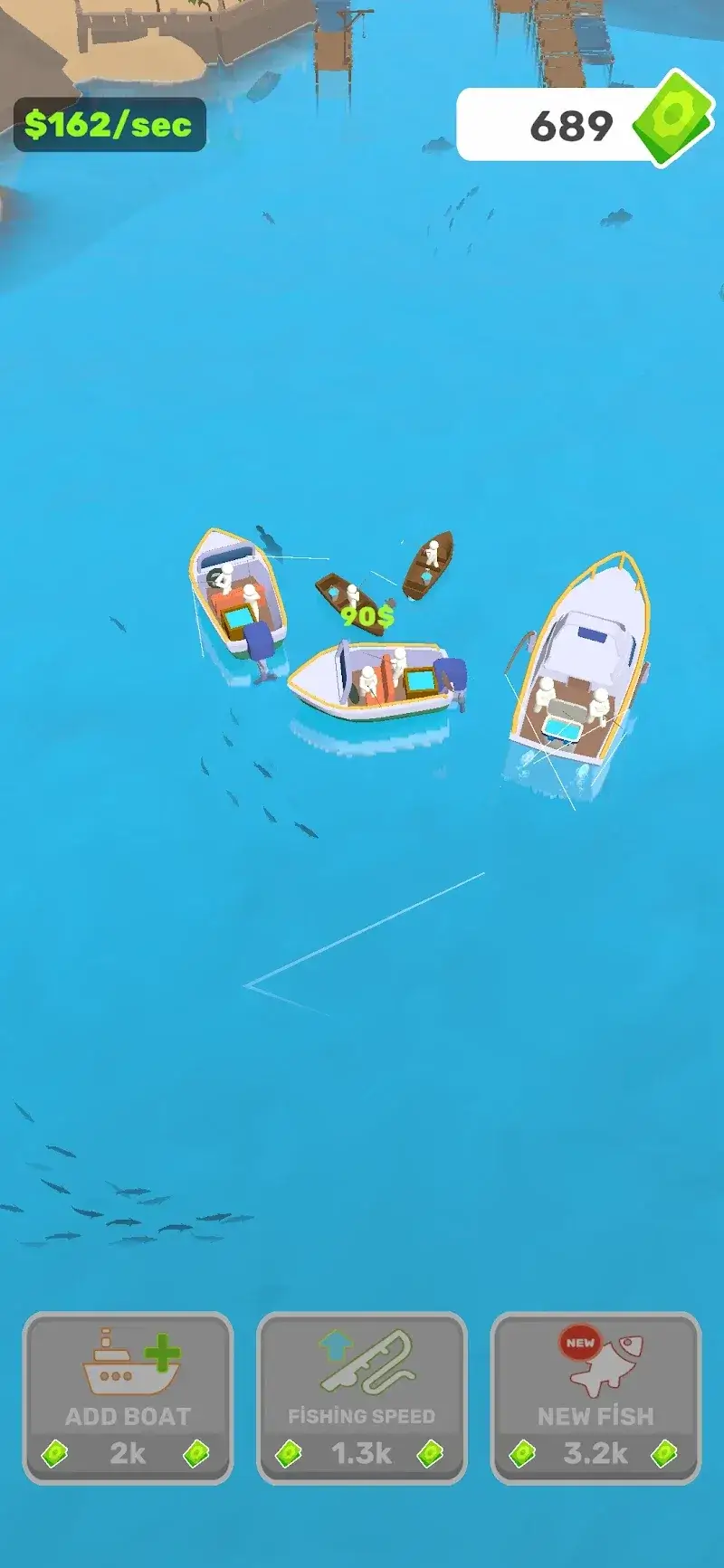 Fish Tycoon Ocean Empire idle - screenshot 1