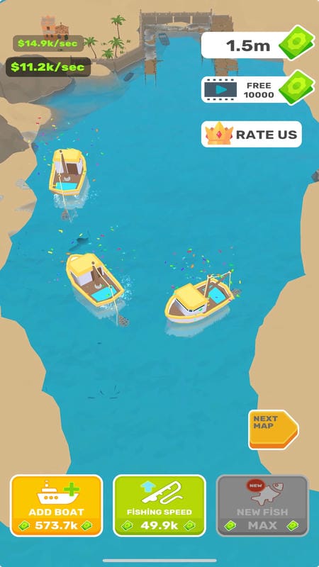 Fish Tycoon Ocean Empire idle - screenshot 2