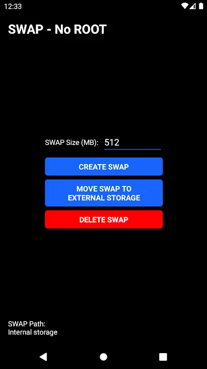 SWAP No ROOT - screenshot 1