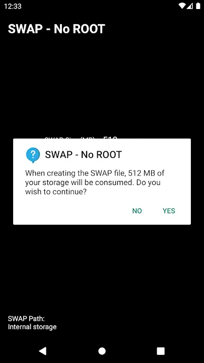 SWAP No ROOT - screenshot 2