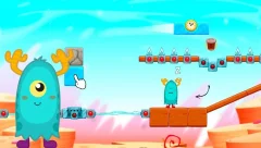 Alarmy & Monsters: physics puzzle game - screenshot 3