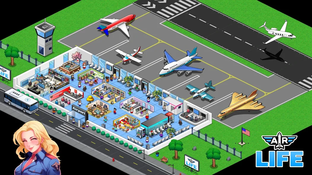 Air Life: Aviation Tycoon - screenshot 1