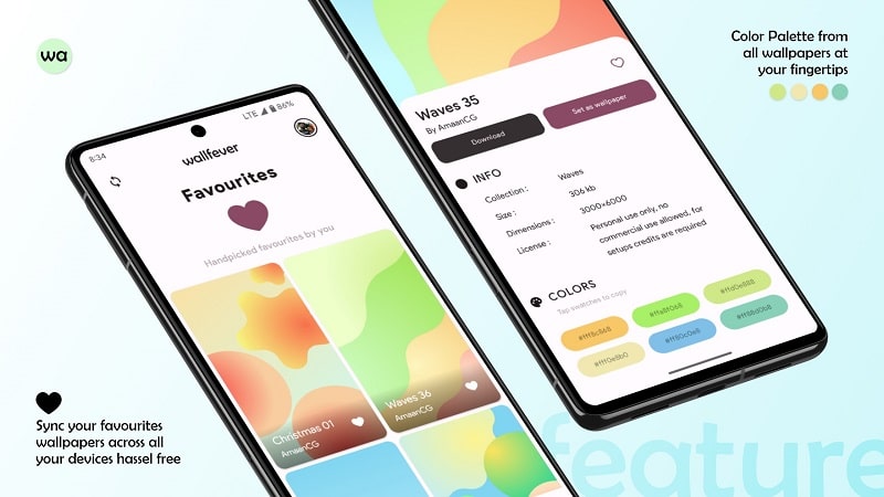 Wallfever APK - screenshot 2