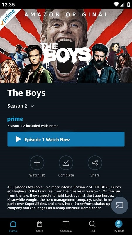 Amazon Prime Video APK - screenshot 3