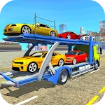 Transport Car Carrier Cargo Truck Simulation MOD APK icon