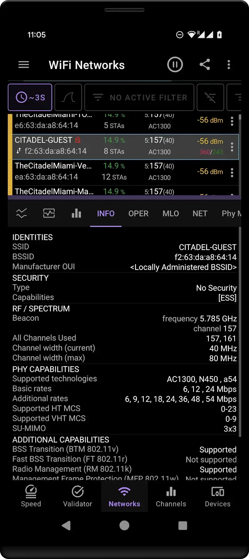 Speed Test WiFi Analyzer - screenshot 5