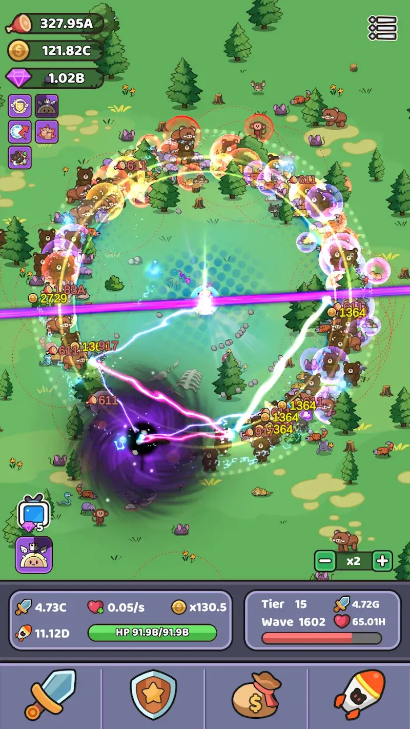 Wild Survival - Idle Defense - screenshot 2