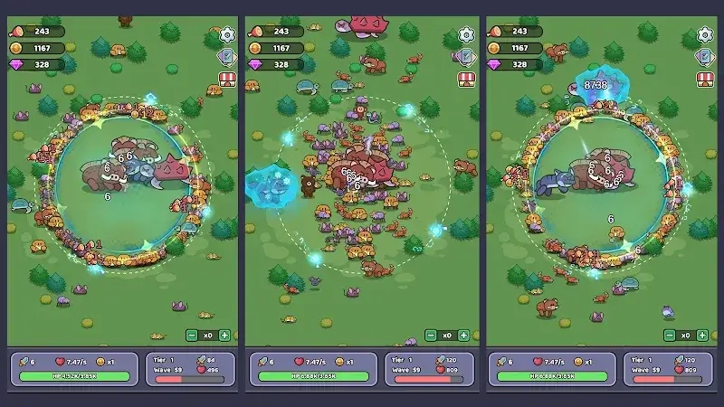 Wild Survival - Idle Defense - screenshot 6