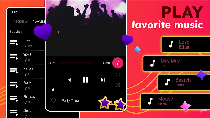 Onemp Music Player - screenshot 1