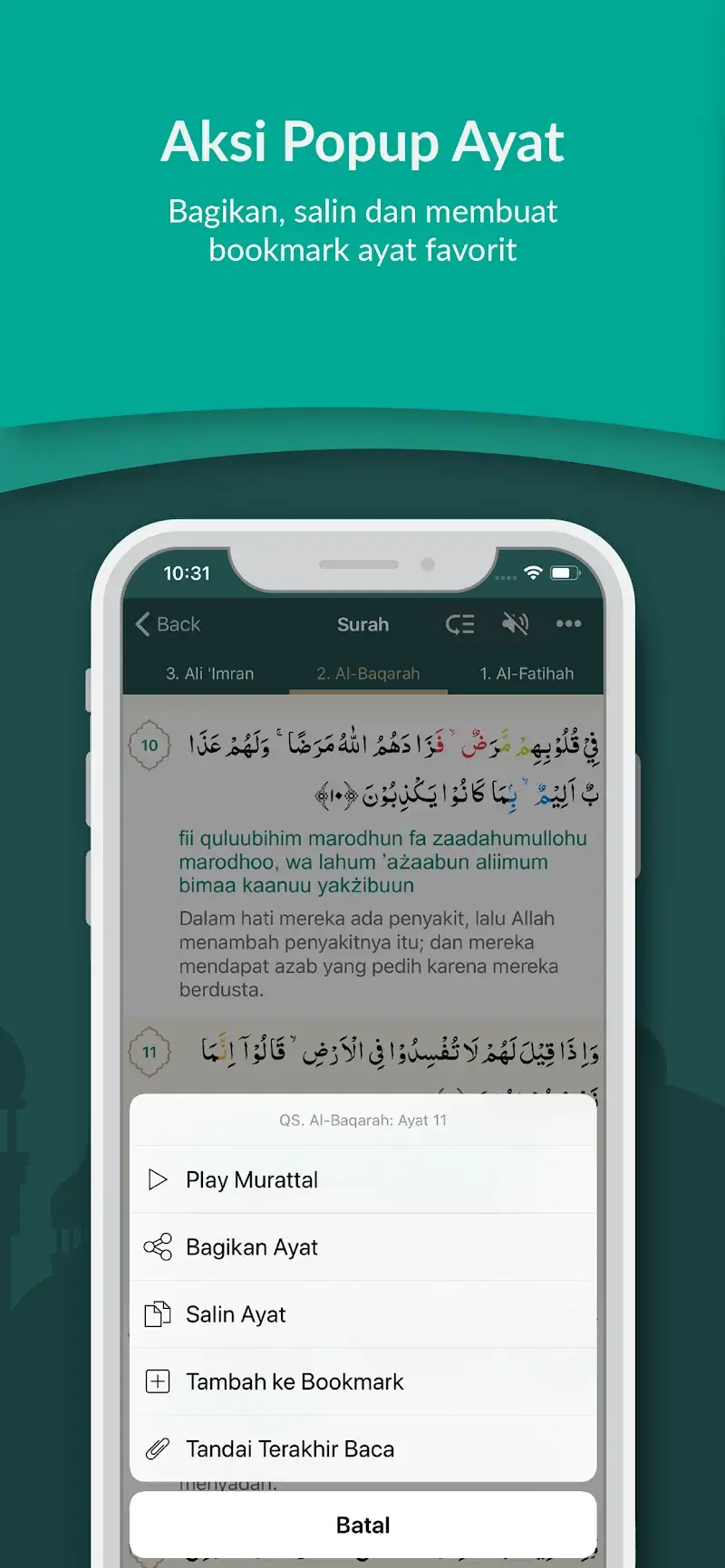 Al Quran Indonesia - screenshot 5