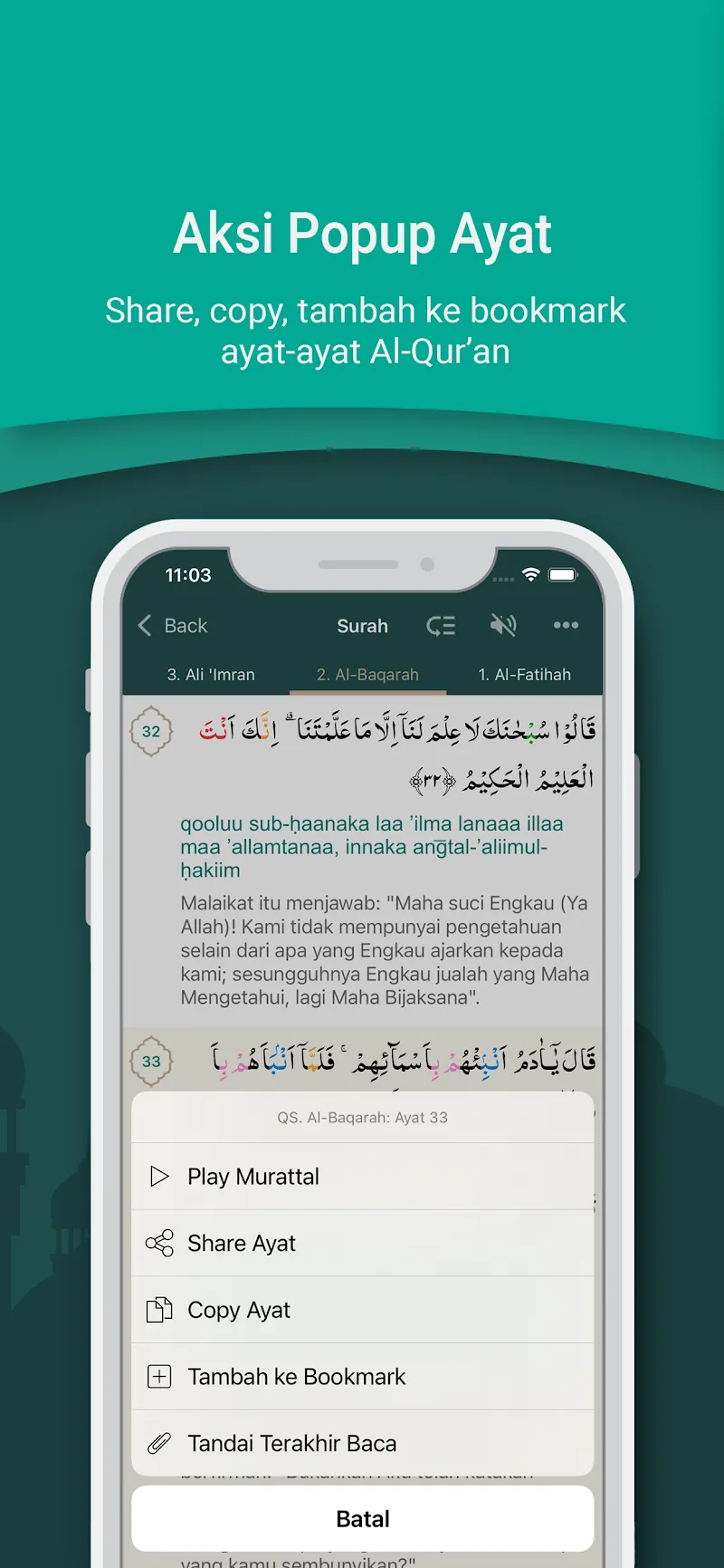 Al Quran Melayu - screenshot 5