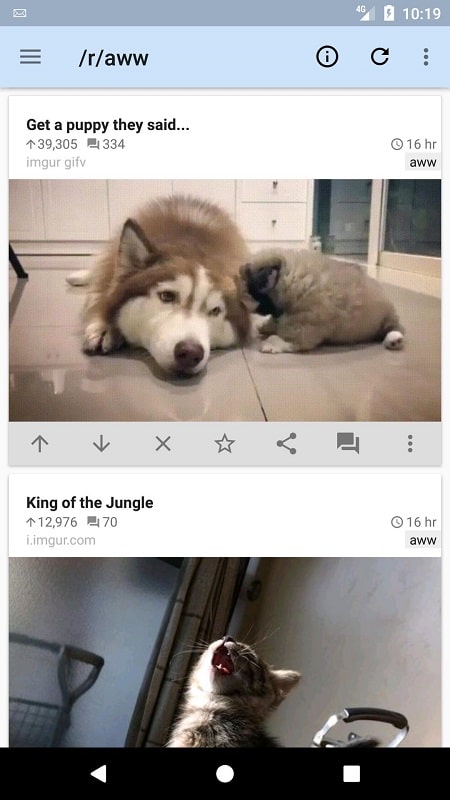 rif is fun golden platinum for Reddit APK - screenshot 2