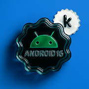 Android 16 Glass KWGT - app icon