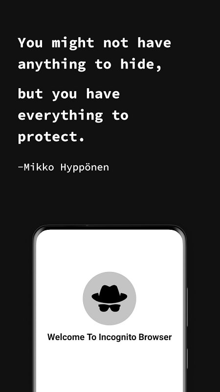 Incognito Browser APK - screenshot 3