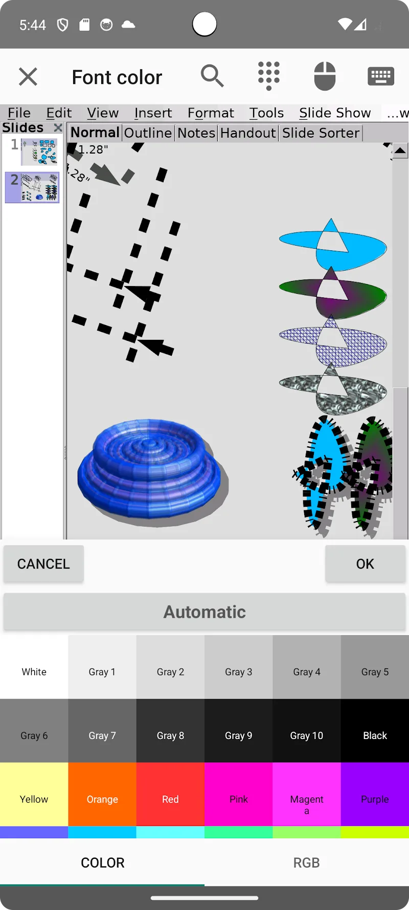 AndrOpen Office - screenshot 3