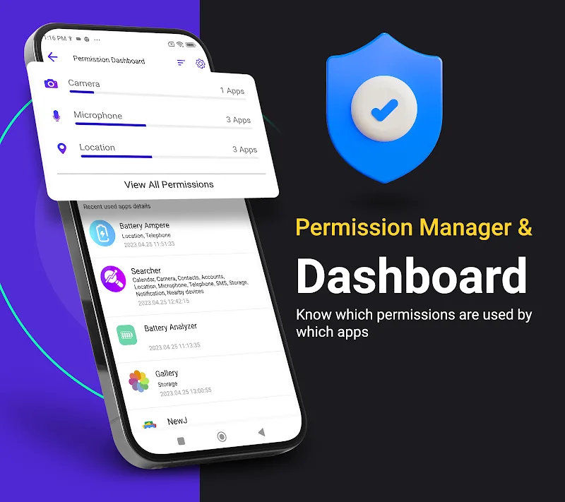 Permission Manager Dashboard - screenshot 1