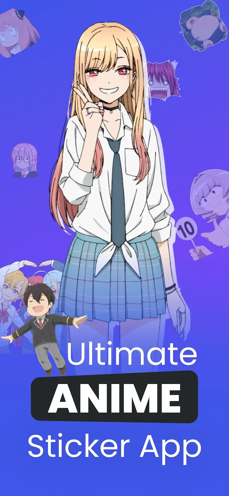 Anime Stickers - screenshot 1