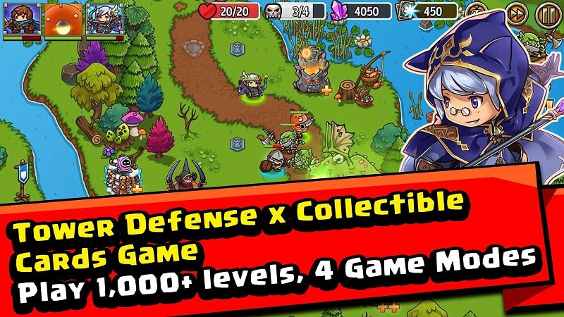 Crazy Defense Heroes APK - screenshot 4