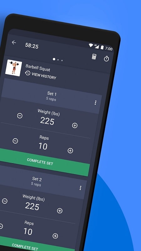 Gym Workout Planner &amp; Tracker APK - screenshot 1