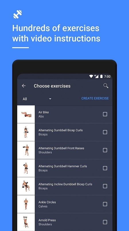 Gym Workout Planner &amp; Tracker APK - screenshot 4