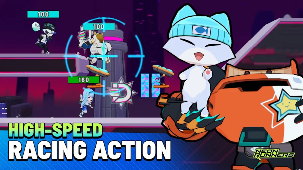 Neon Runners: Super Coins - screenshot 2