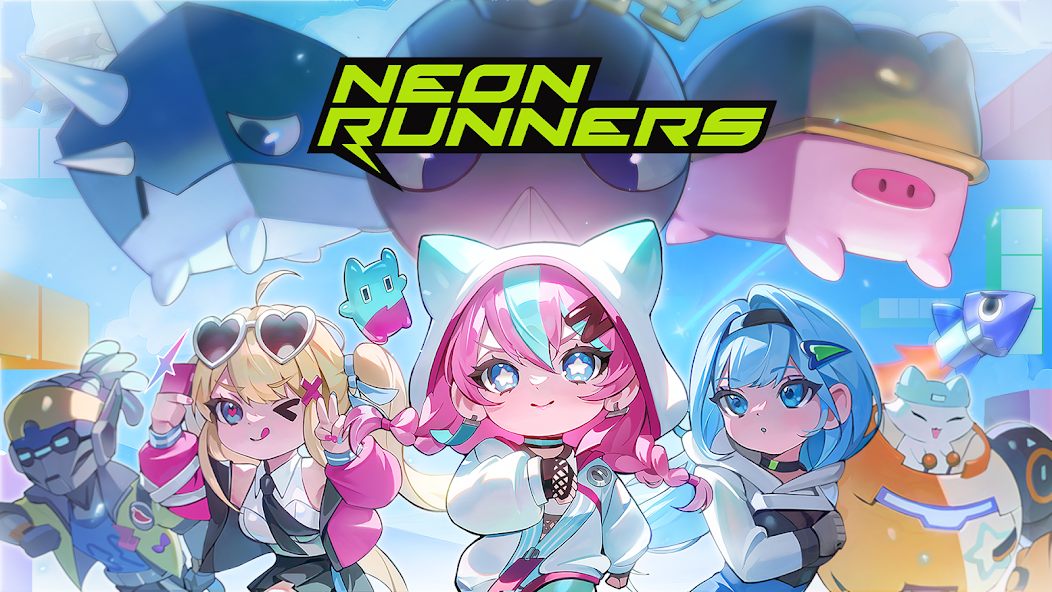 Neon Runners: Super Coins - screenshot 5