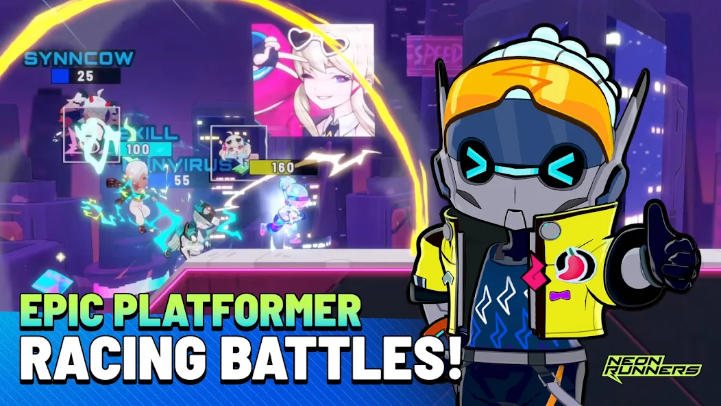 Neon Runners: Super Coins - screenshot 7