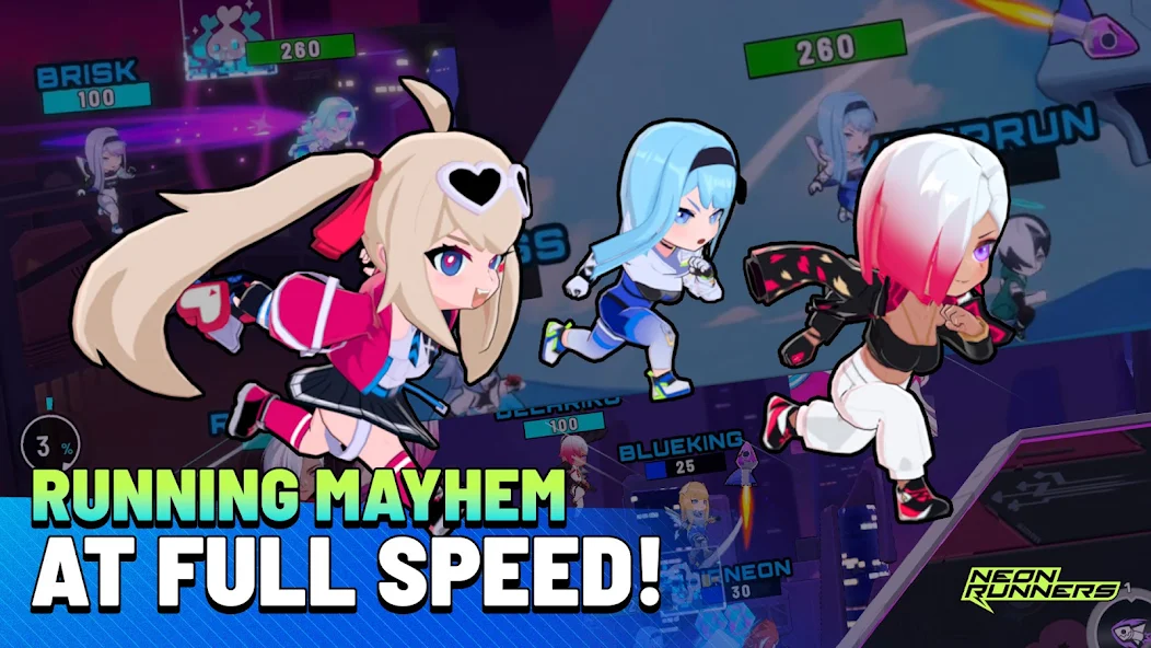 Neon Runners: Super Coins - screenshot 9