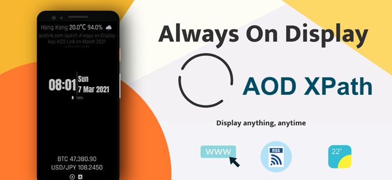 Always on Display XPath APK MOD APK icon
