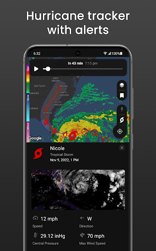 Clime NOAA Weather Radar Live - screenshot 2