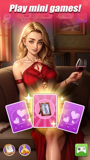 Lust Haven Choose Your Love 0.0.1 APK + MOD [Unlimited MoneyGoldFlowers] - screenshot 2