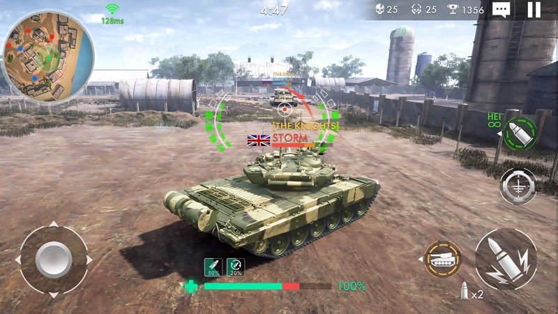 Tank Warfare PvP Blitz Game APK - screenshot 4