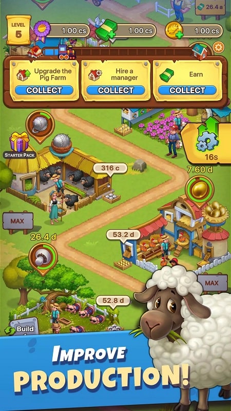 Idle Farmer - screenshot 1