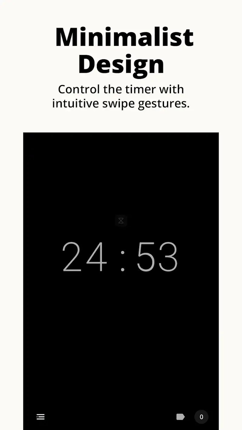 Minimalist Pomodoro Timer - screenshot 1
