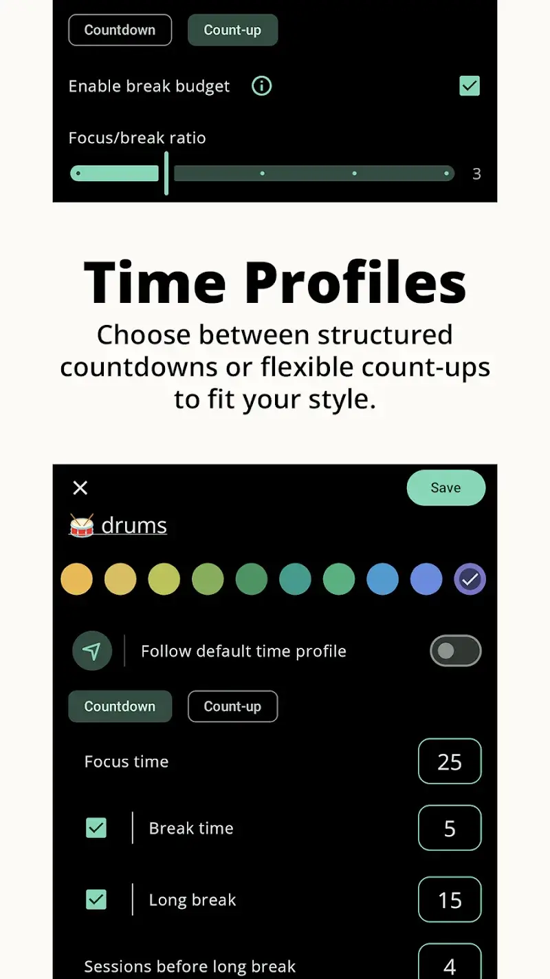 Minimalist Pomodoro Timer - screenshot 3