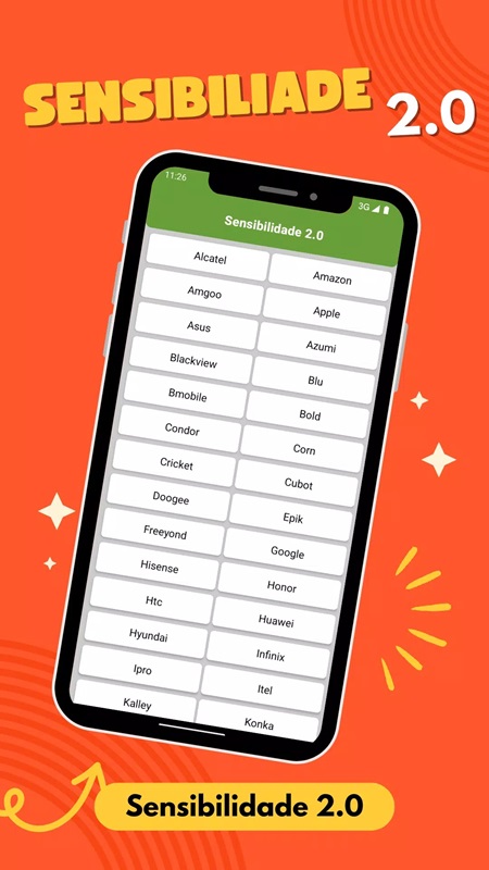 Sensibilidade 2.0 APK - screenshot 2