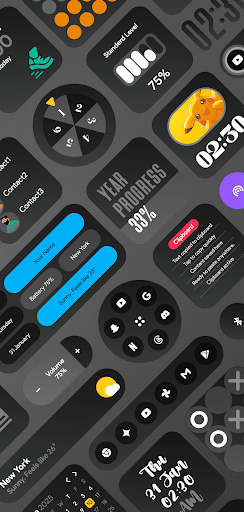 DarkGlass Widgets - screenshot 4