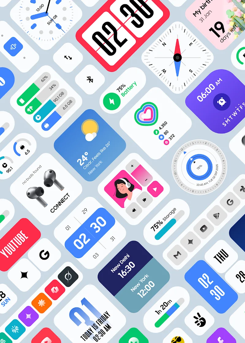 Galaxy Widgets One UI - screenshot 2