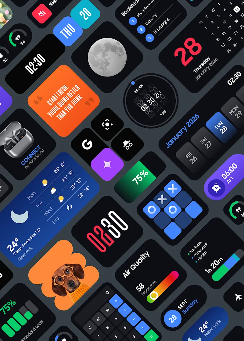 Galaxy Widgets One UI - screenshot 3