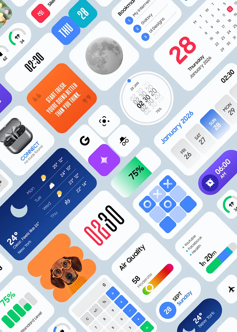 Galaxy Widgets One UI - screenshot 4