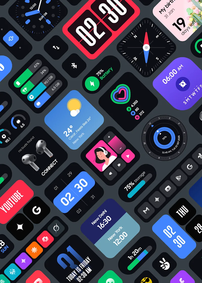 Galaxy Widgets One UI - screenshot 5
