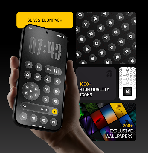Glass Icon Pack - screenshot 1