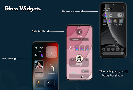 Glass Widgets - screenshot 3
