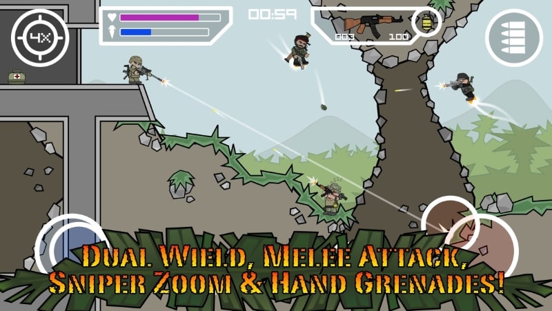 Mini Militia Classic APK - screenshot 3
