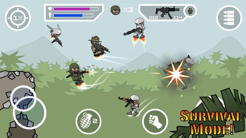 Mini Militia Classic APK - screenshot 4