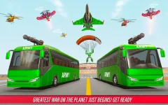 Army Bus Robot Car Game – Transforming robot games - screenshot 4