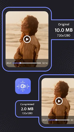 Compress & Resize Video - screenshot 1