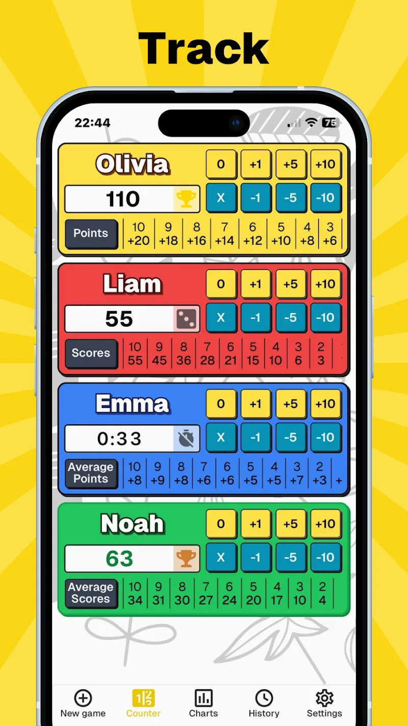 MyScoreTracker v1.7.12 APK (Full Version) - screenshot 2