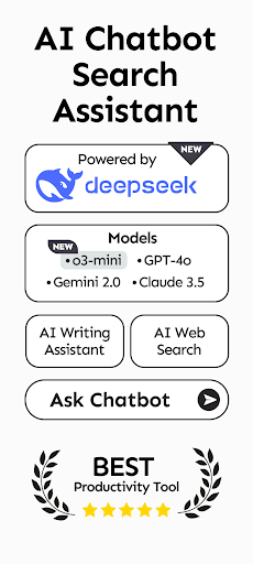 AI Chatbot for DeepSeek R1+ - screenshot 1